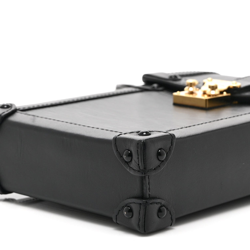 Epi Pochette Trunk Verticale Black