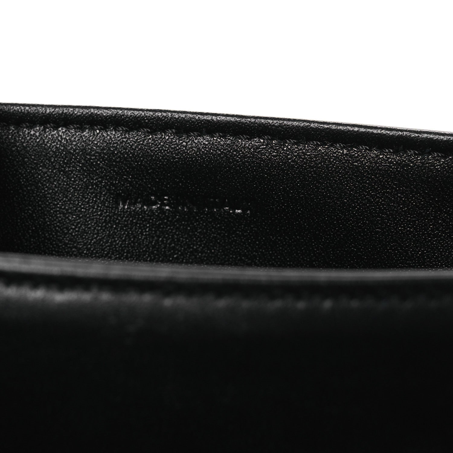 Shiny Calfskin Teen Triomphe Black