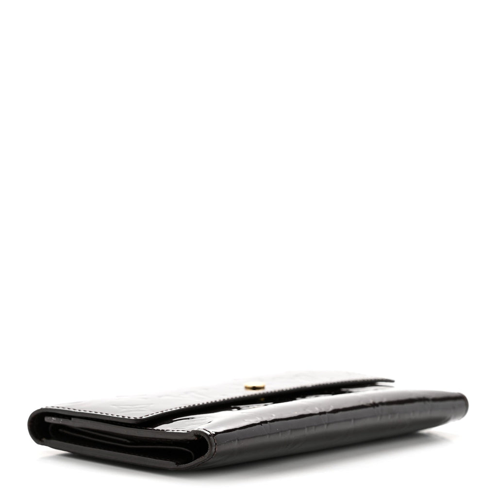Vernis Porte Tresor International Wallet Amarante