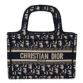 Oblique Mini Book Tote Blue Multicolor