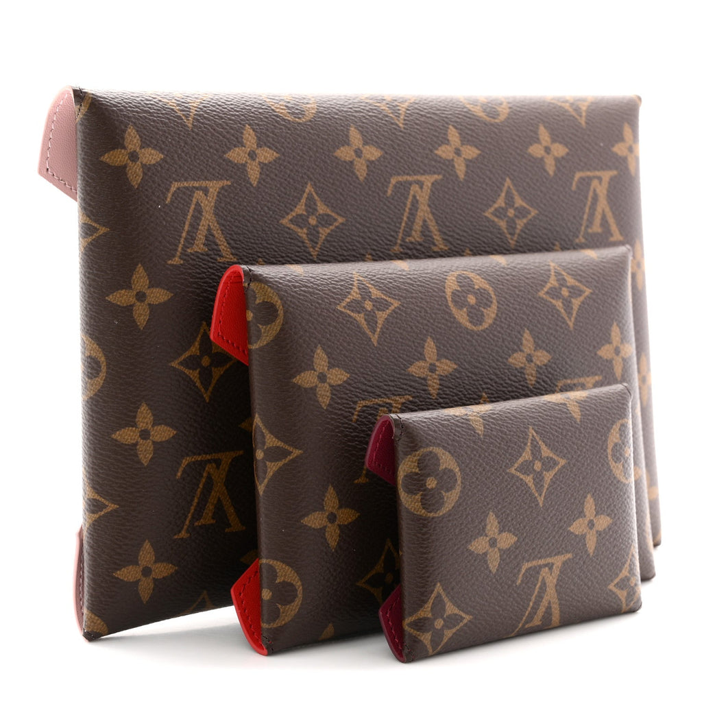 Monogram Kirigami Pochette Set