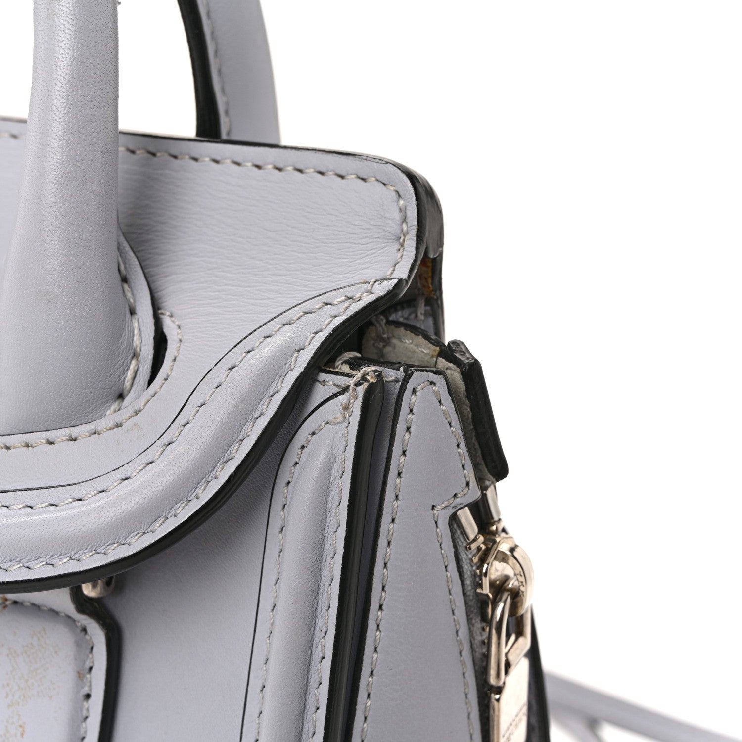 Calfskin Mini Heroine Light blue