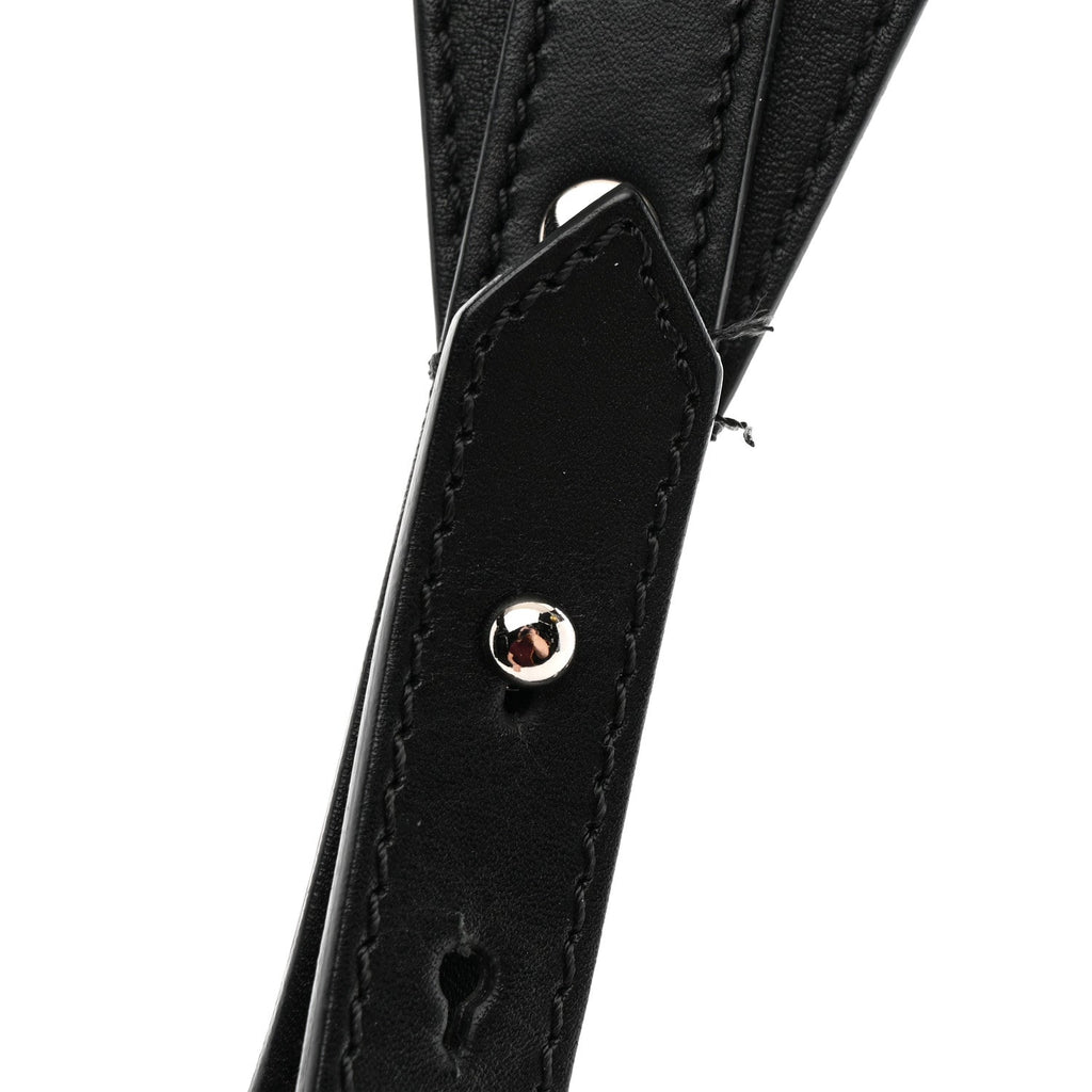Calfskin Studded Dalston Shoulder Bag Black