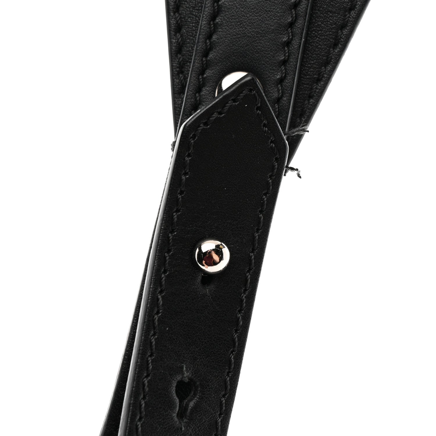 Calfskin Studded Dalston Shoulder Bag Black