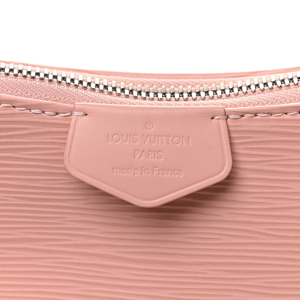 Epi Easy Pouch On Strap Rose Ballerine