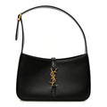 Smooth Calfskin Le 5 A 7 Hobo Black
