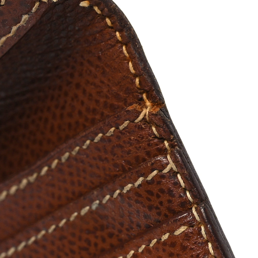 Courchevel Bearn Gusset Wallet Gold
