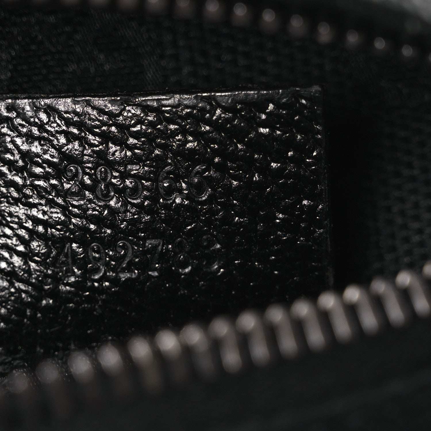 GG Monogram Double Pocket Belt Bag Black