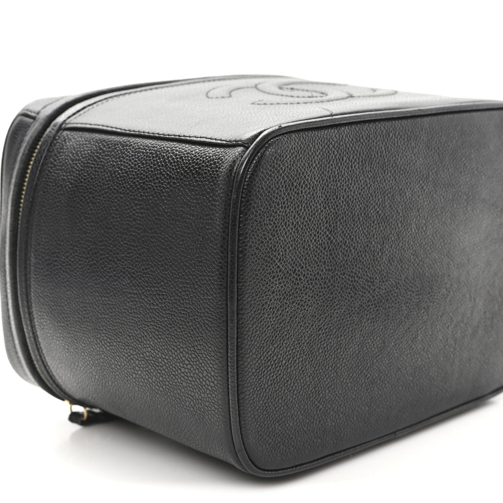 Caviar CC Vanity Train Case Black