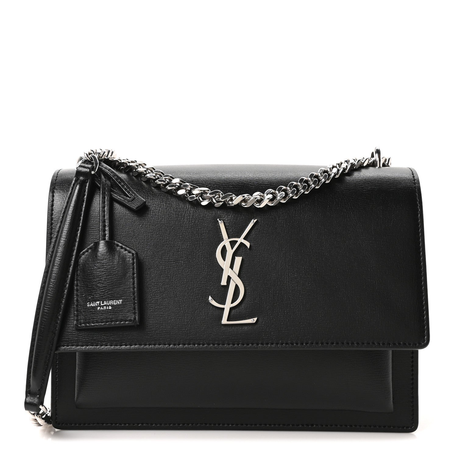 Calfskin Medium Monogram Sunset Black