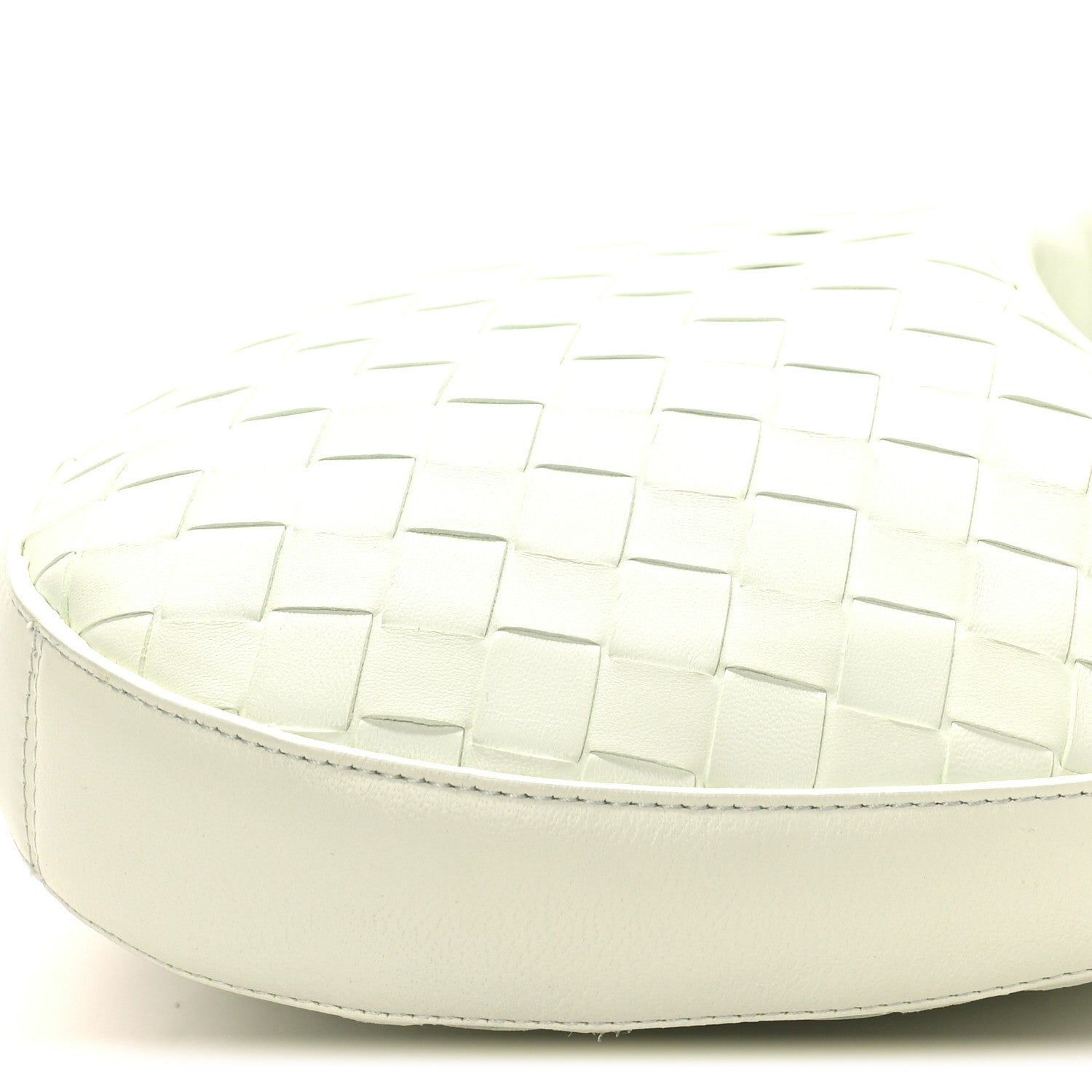 Nappa Intrecciato Small Drop Shoulder Bag Glacier