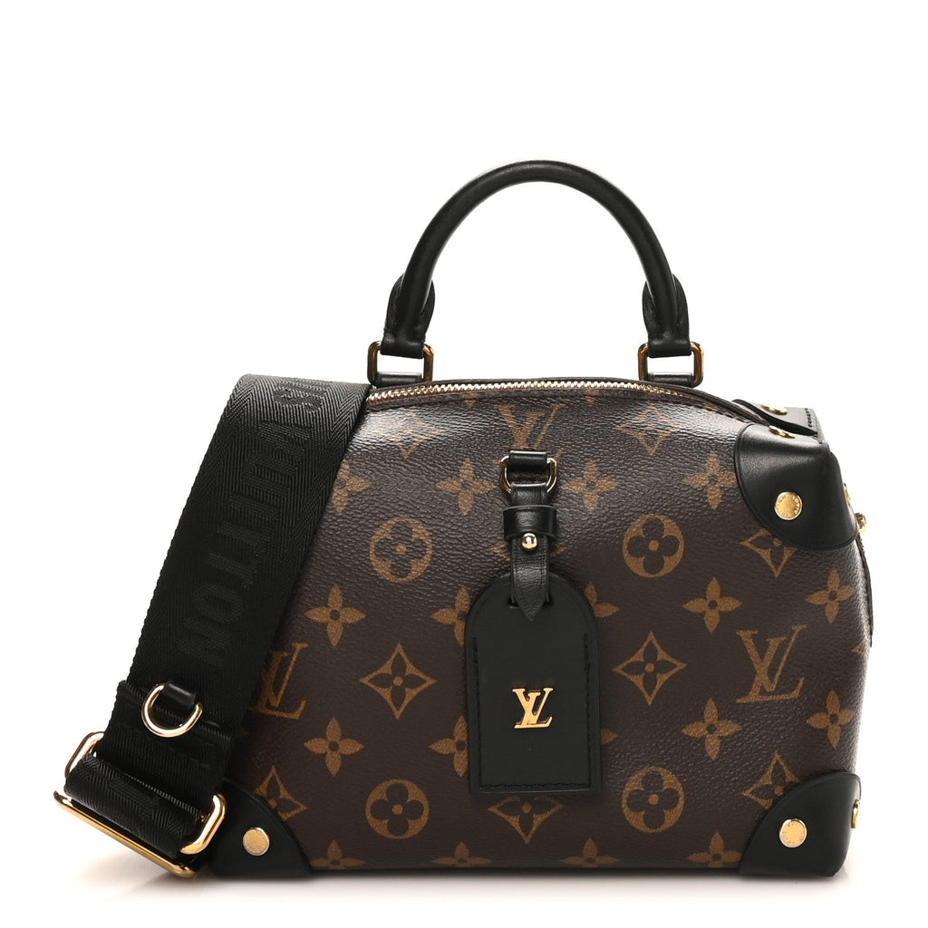 Monogram Petite Malle Souple Black