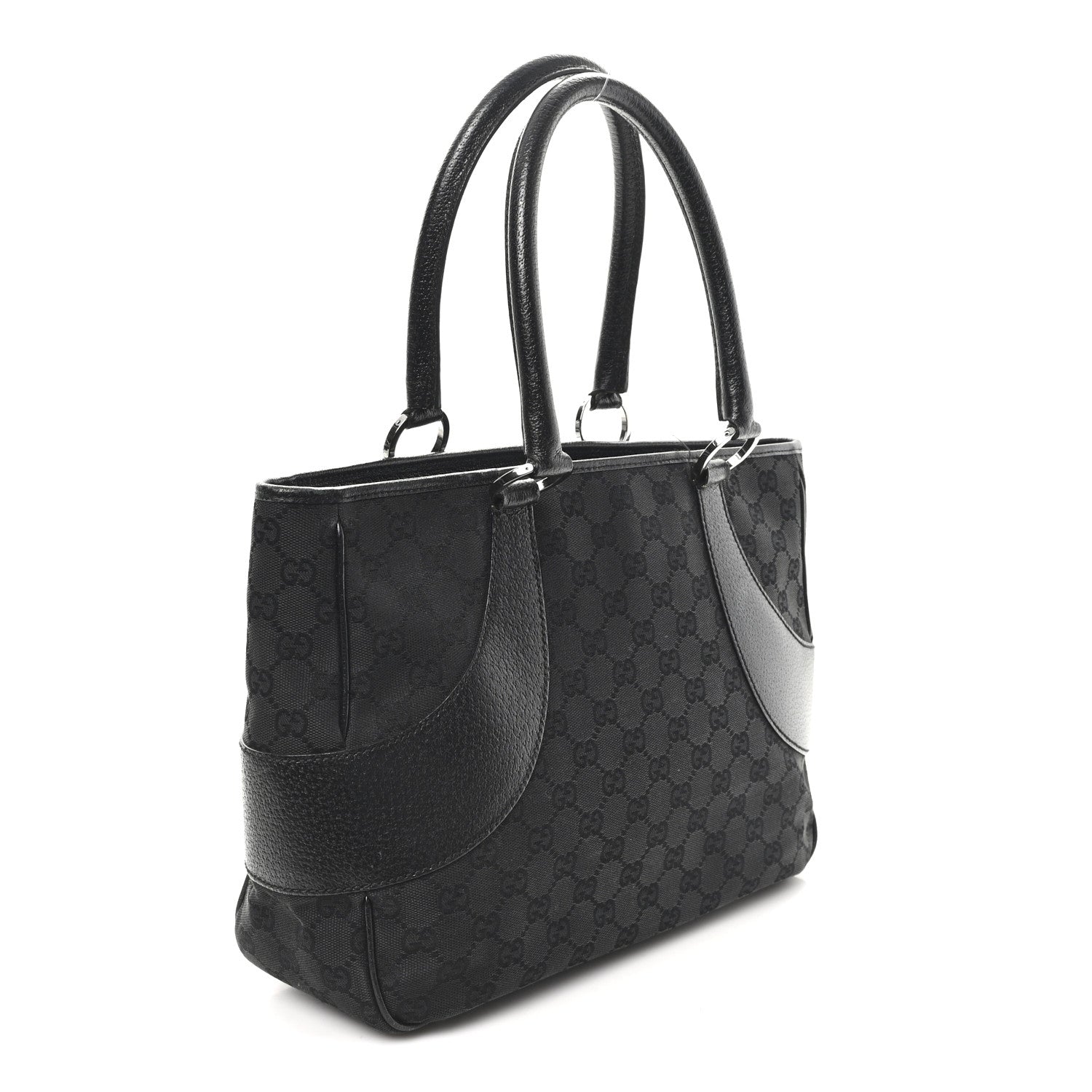 Monogram Shoulder Bag Black