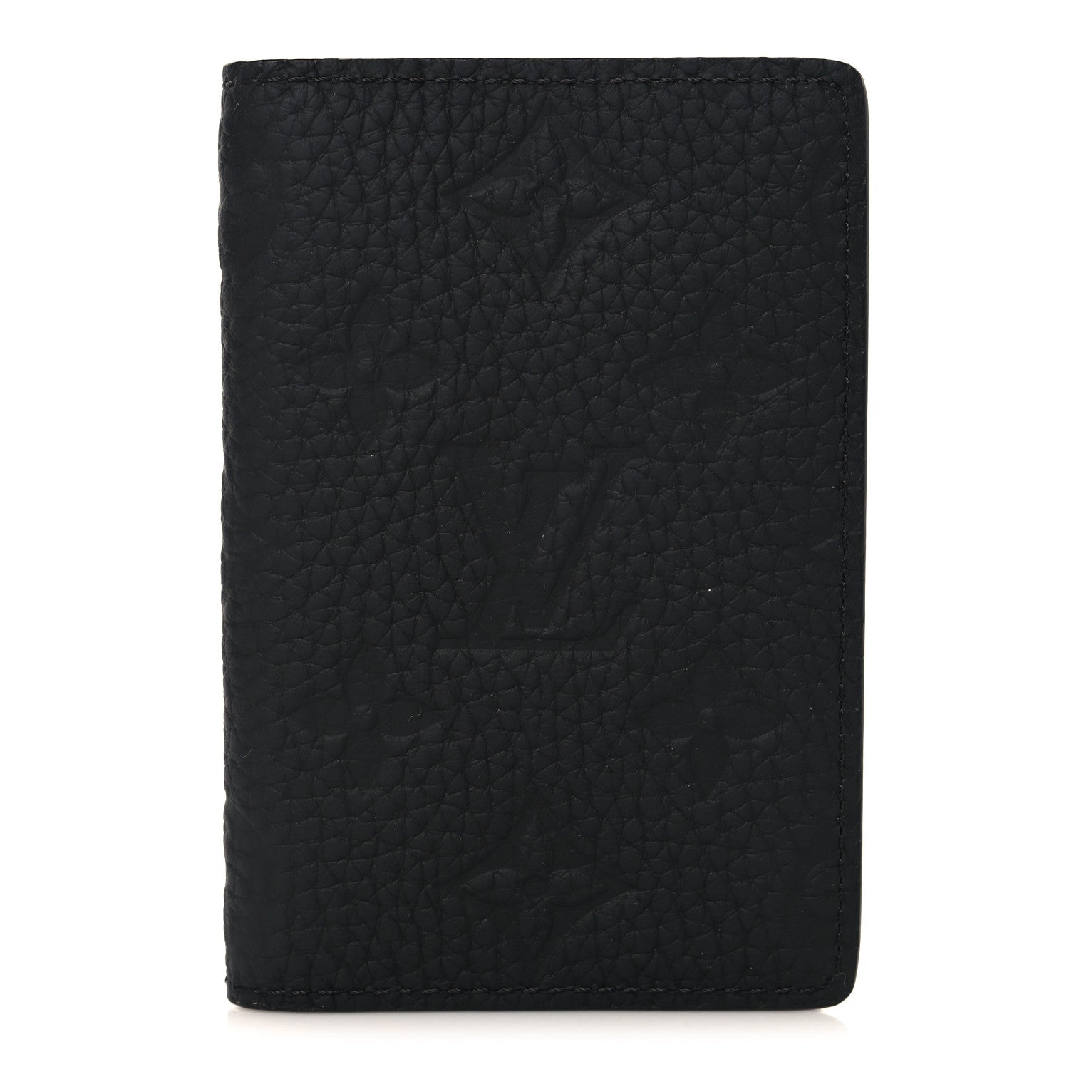 Taurillon Monogram Pocket Organizer Black