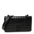 Lambskin Quilted Small Lola Bag Black