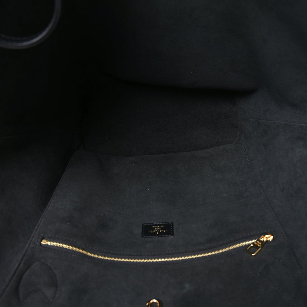 Raffia Saint Jacques Tote Black
