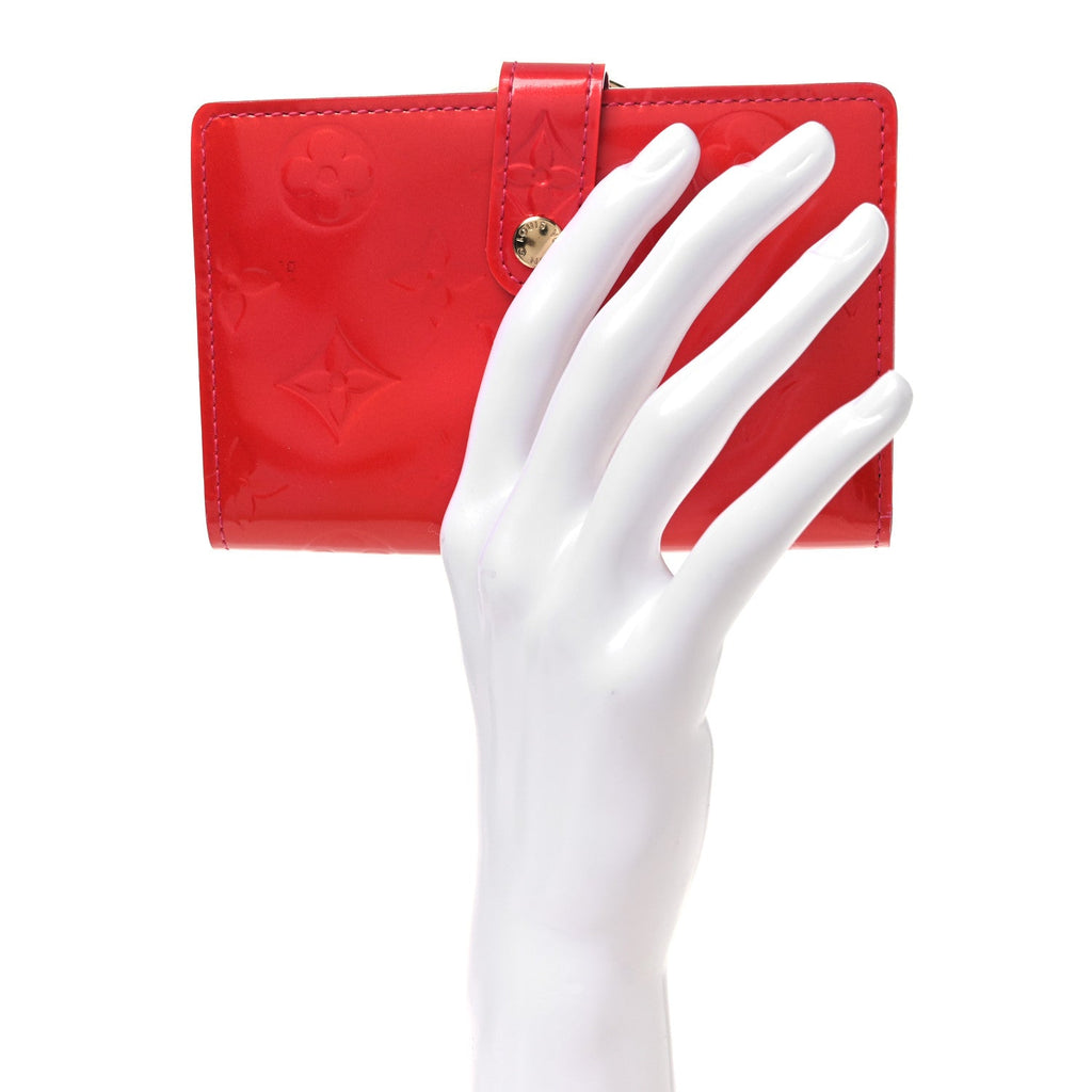Vernis French Purse Wallet Fuchsia