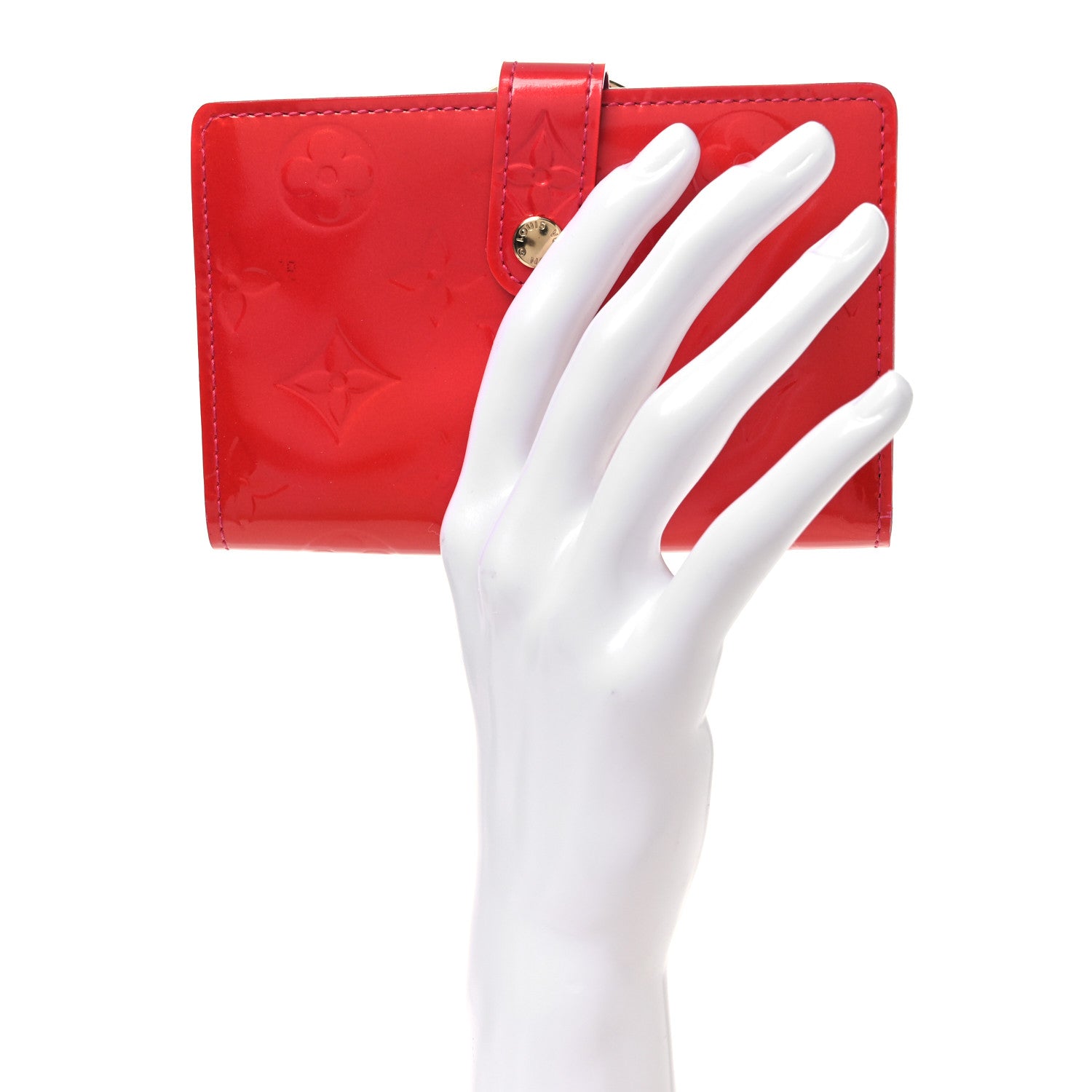 Vernis French Purse Wallet Fuchsia