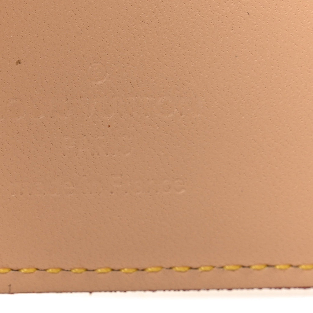 Monogram Multicolor French Purse Wallet White