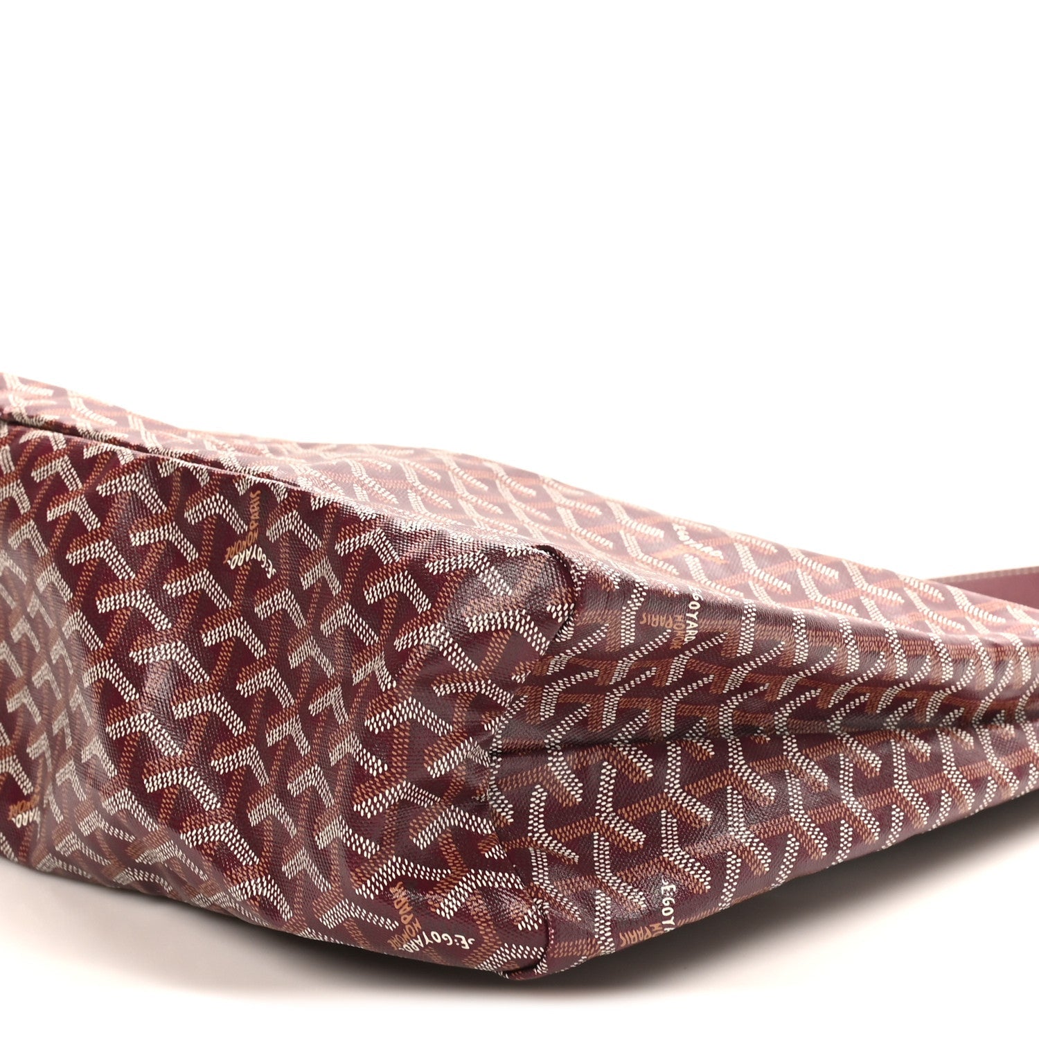 Goyardine Boheme Hobo Burgundy