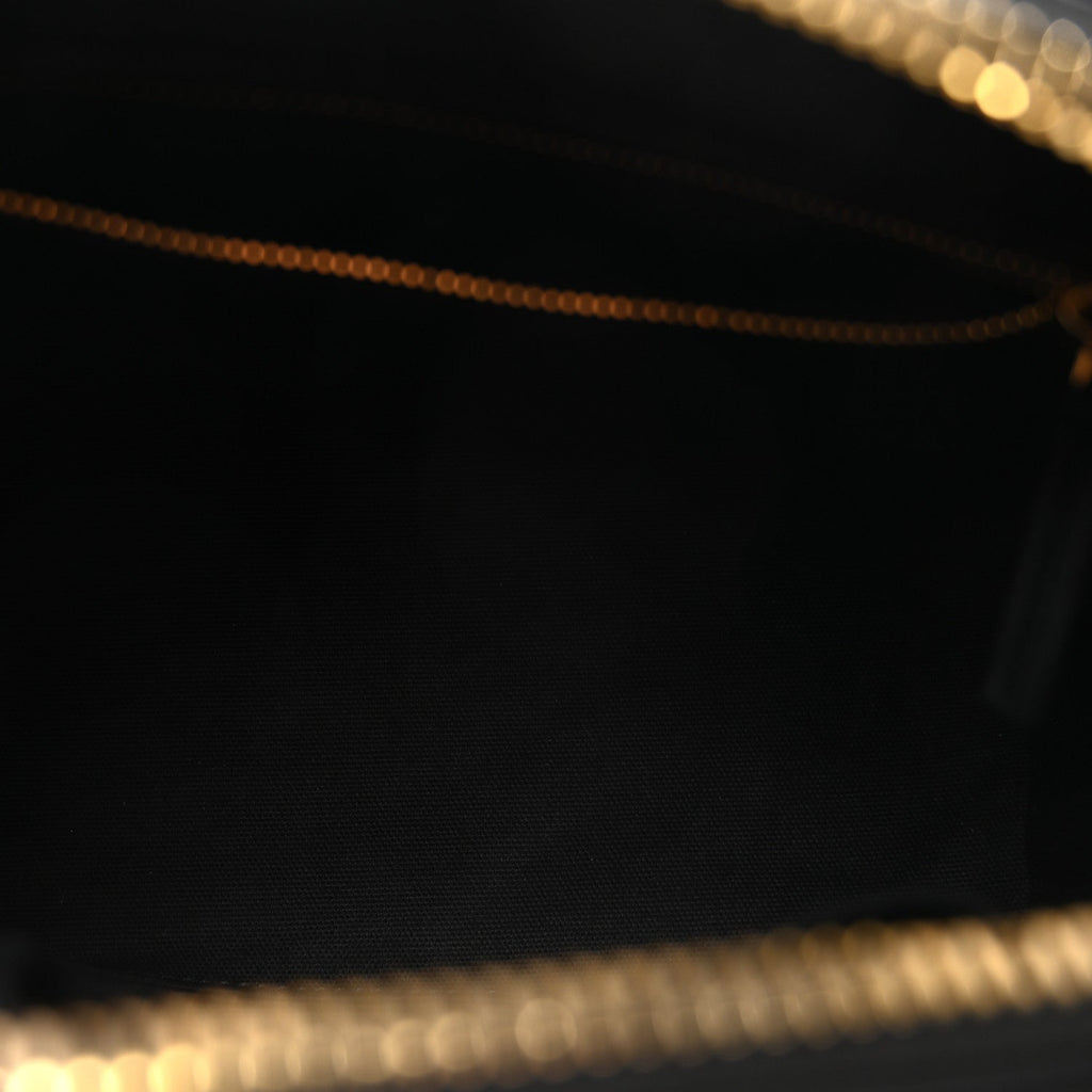 Calfskin Chain Detail Small Antigona Black