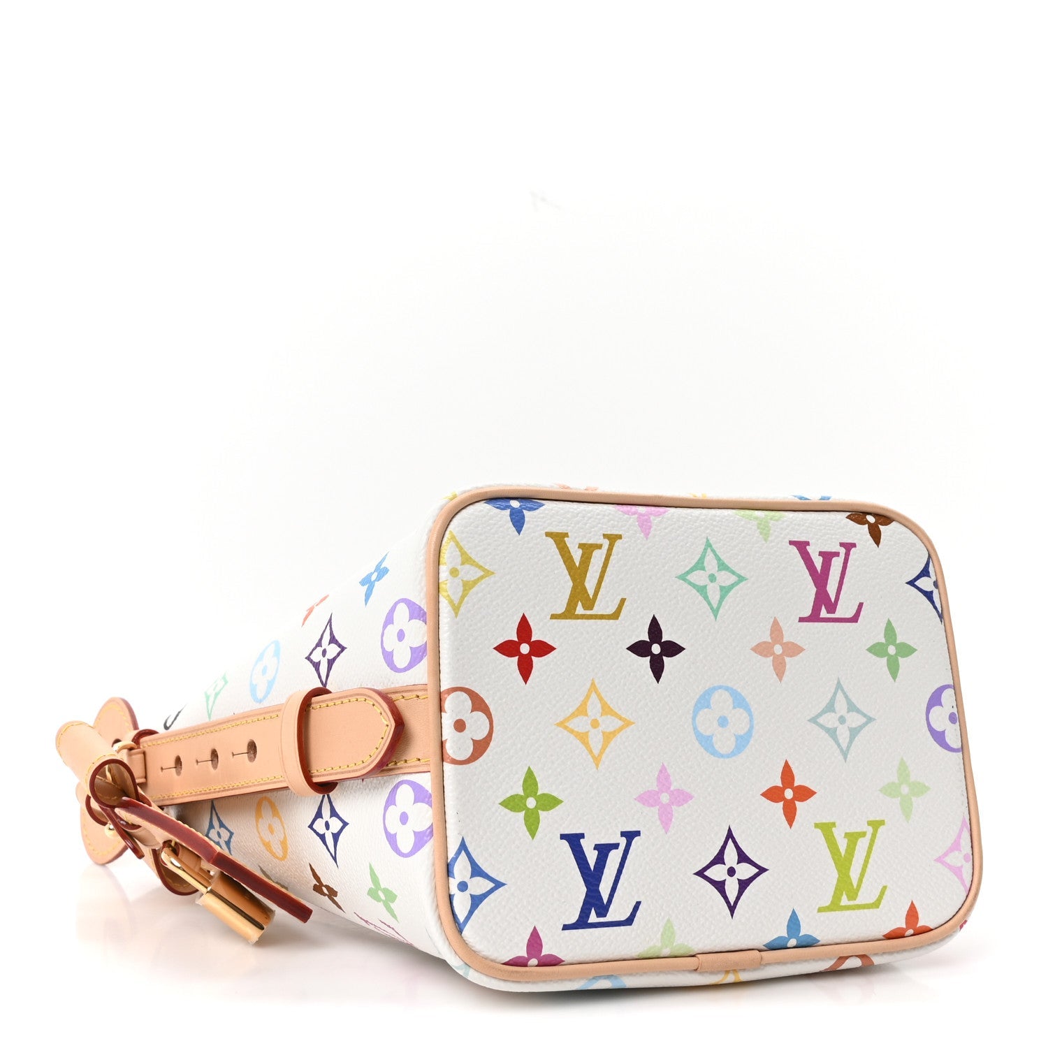 LV X TM Monogram Multicolor All In BB White