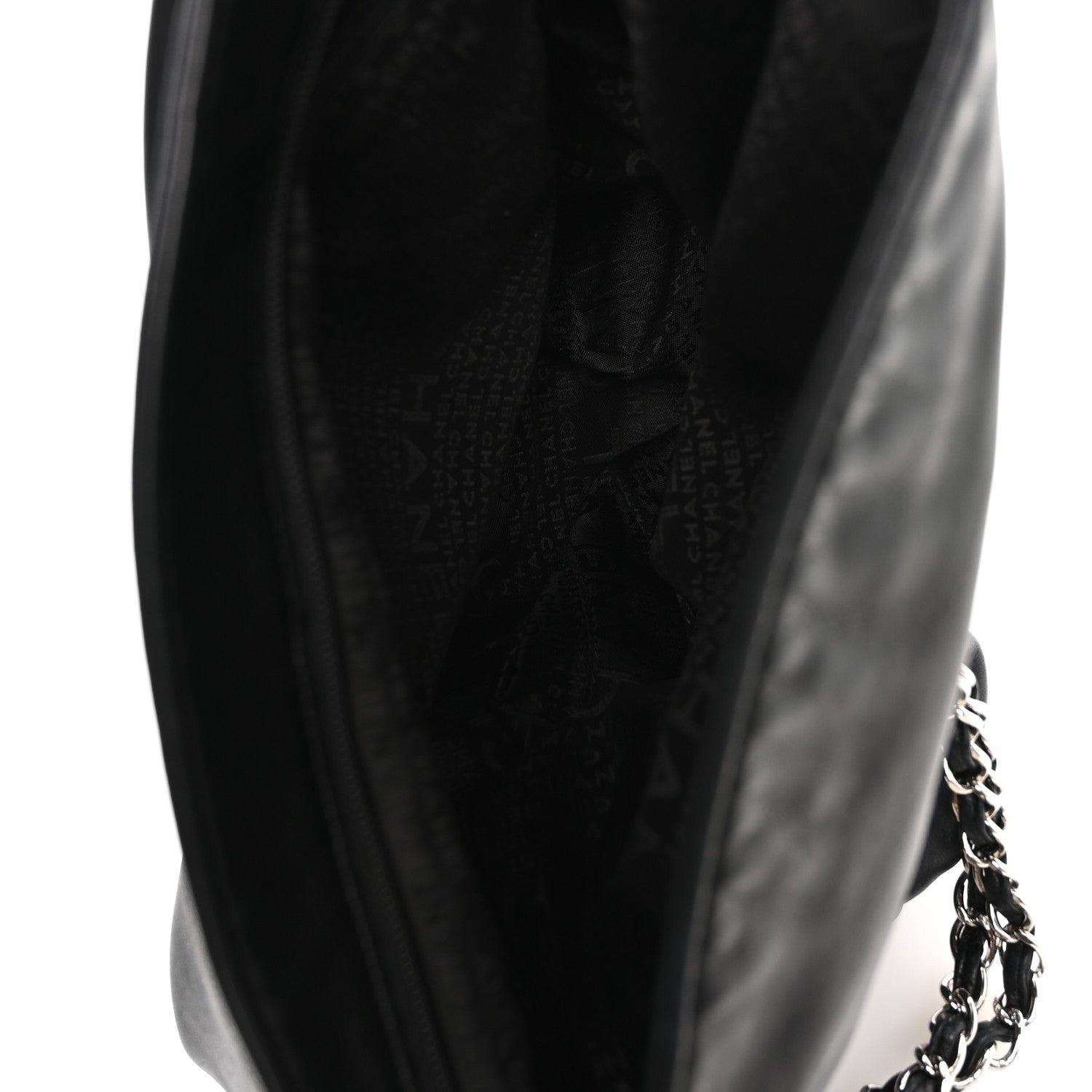 Lambskin Large Ultimate Soft Tote Black
