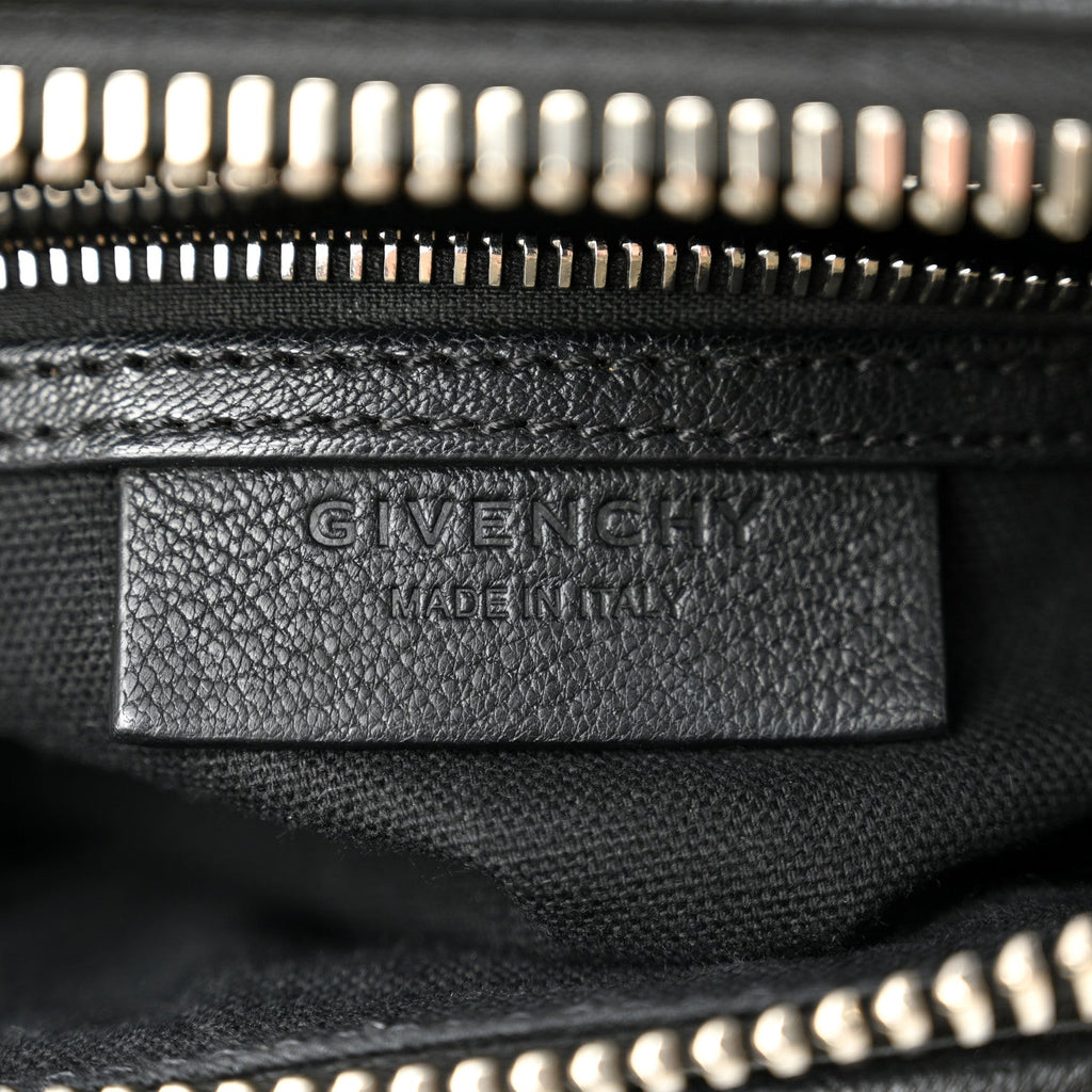 Sugar Goatskin Mini Antigona Black