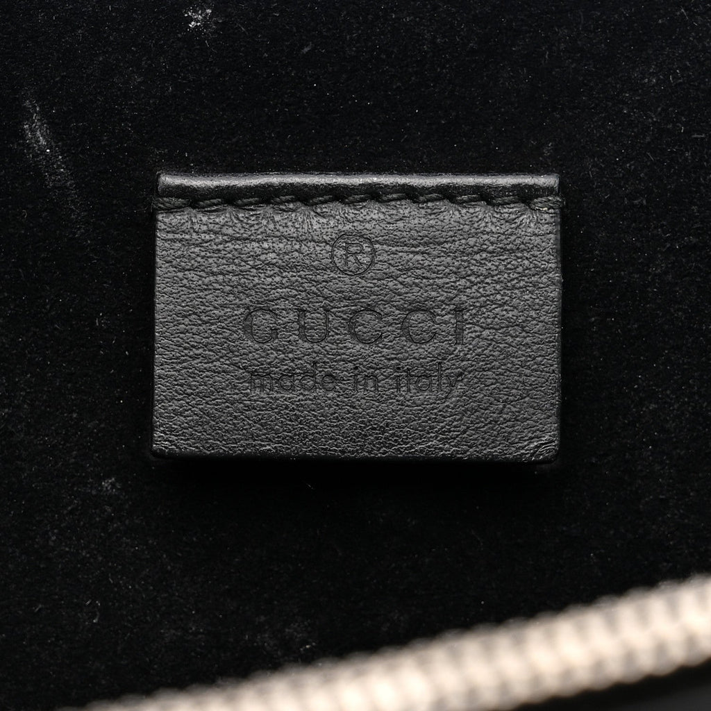 GG Supreme Monogram Medium Dionysus Shoulder Bag Black