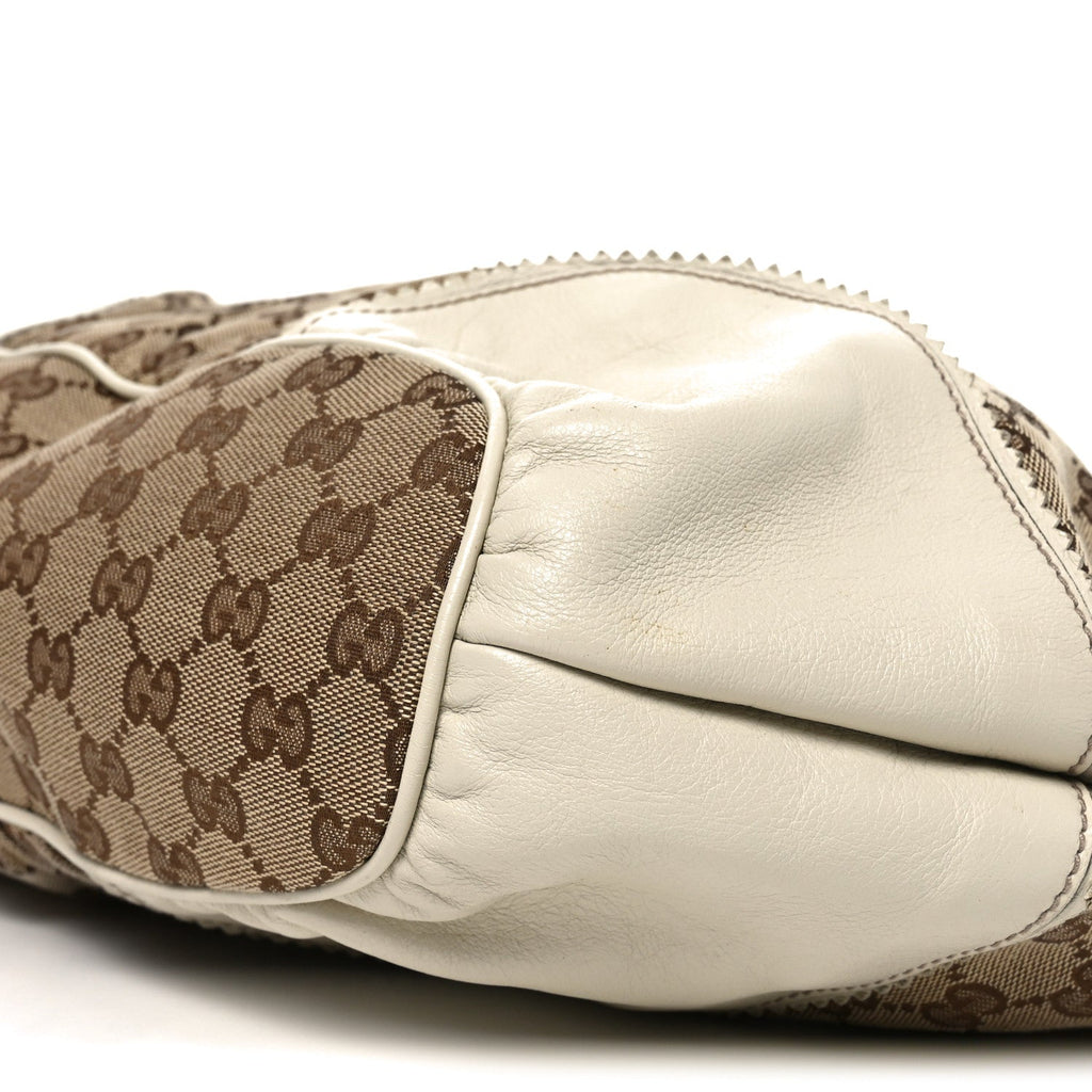 Monogram Large Tribeca Tote Off White