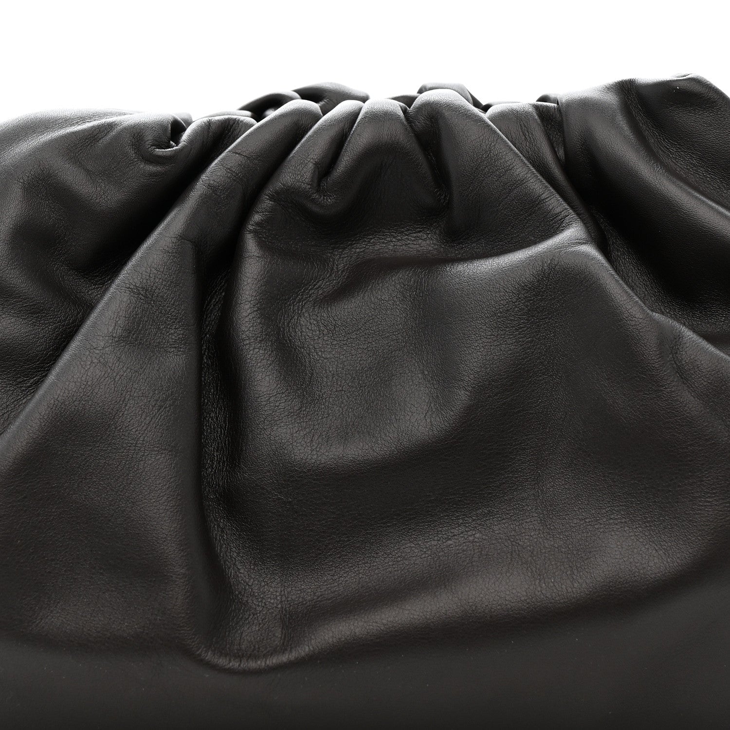 Smooth Butter Calf The Pouch Oversized Clutch Fondant