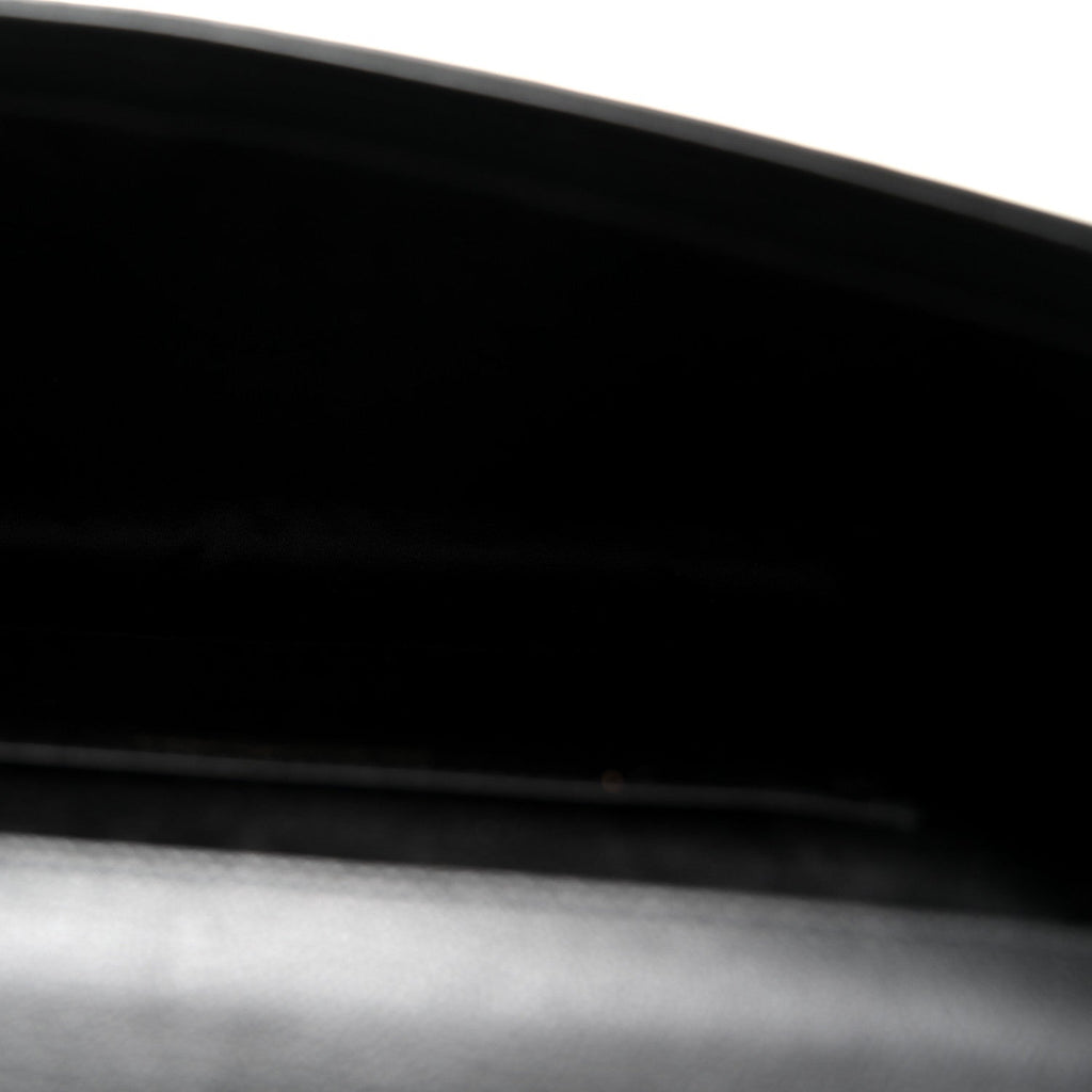 Calfskin Monogram Large Belle De Jour Clutch Black