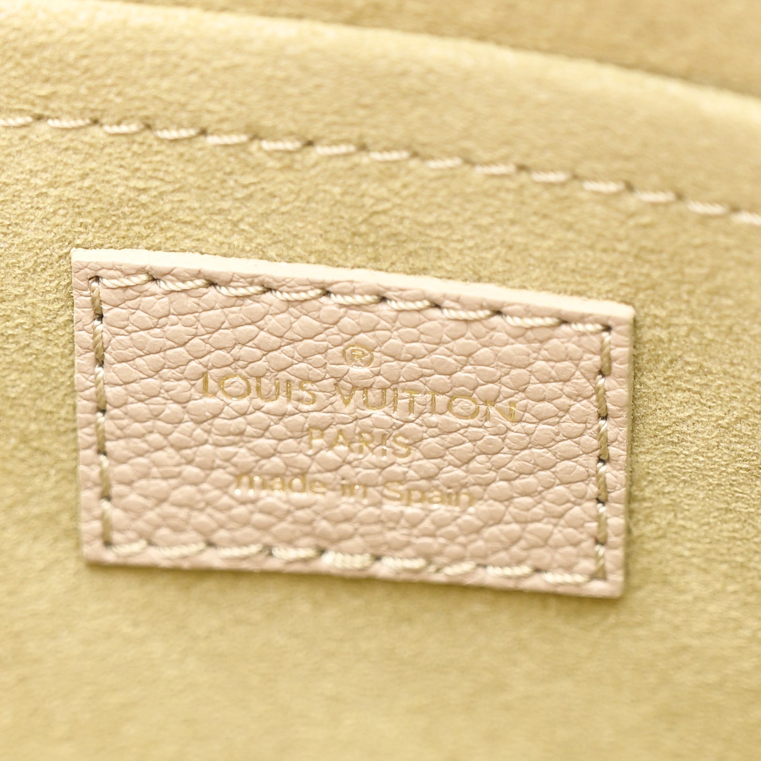 Empreinte Monogram Giant Multi Pochette Accessories Khaki Creme