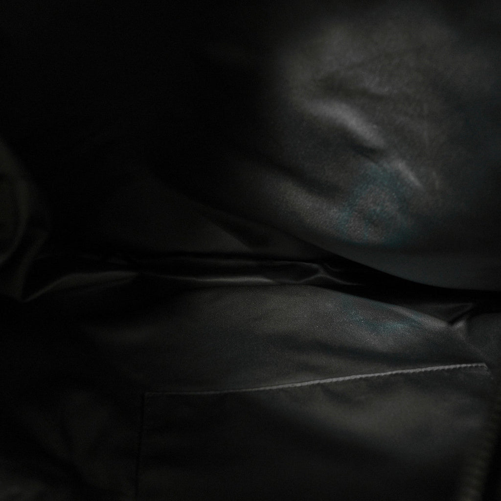 Snakeskin Rock and Chain Hobo Black