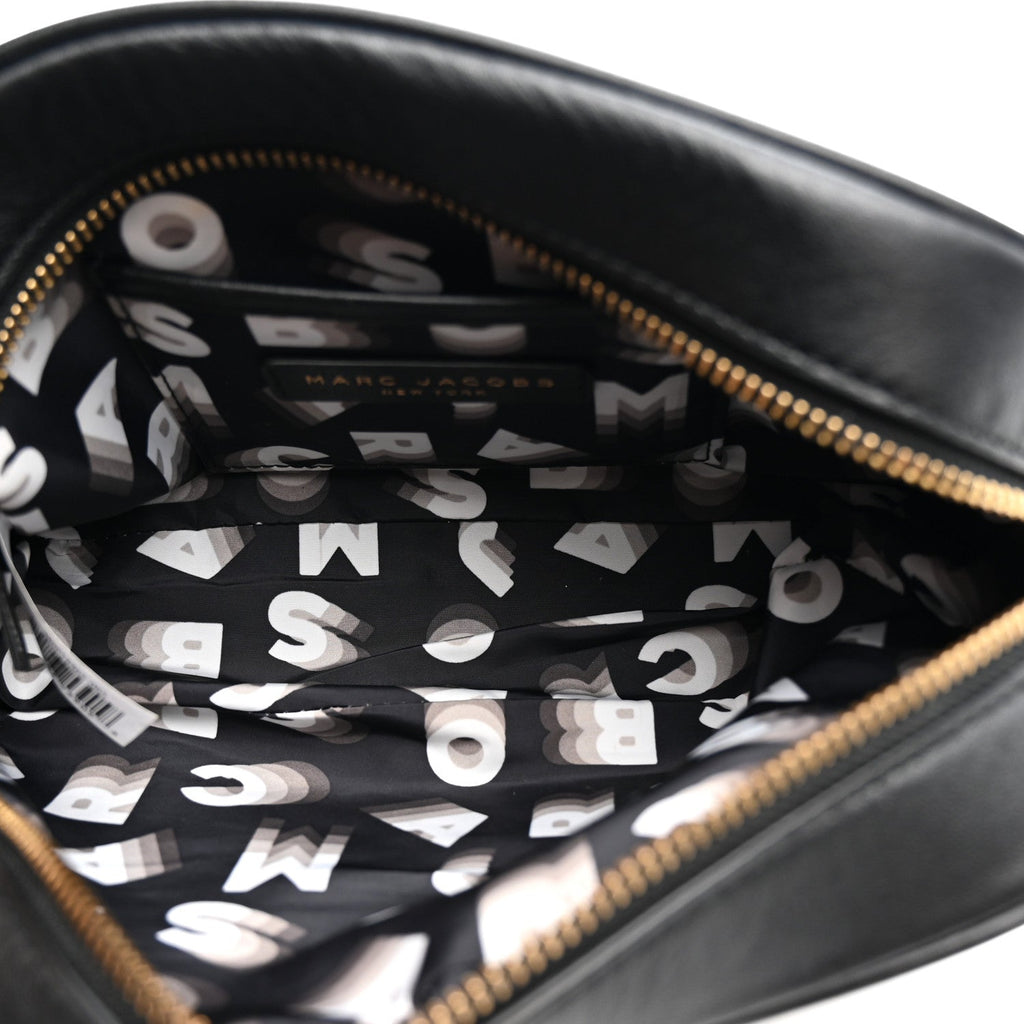 Calfskin The Flash Crossbody Black