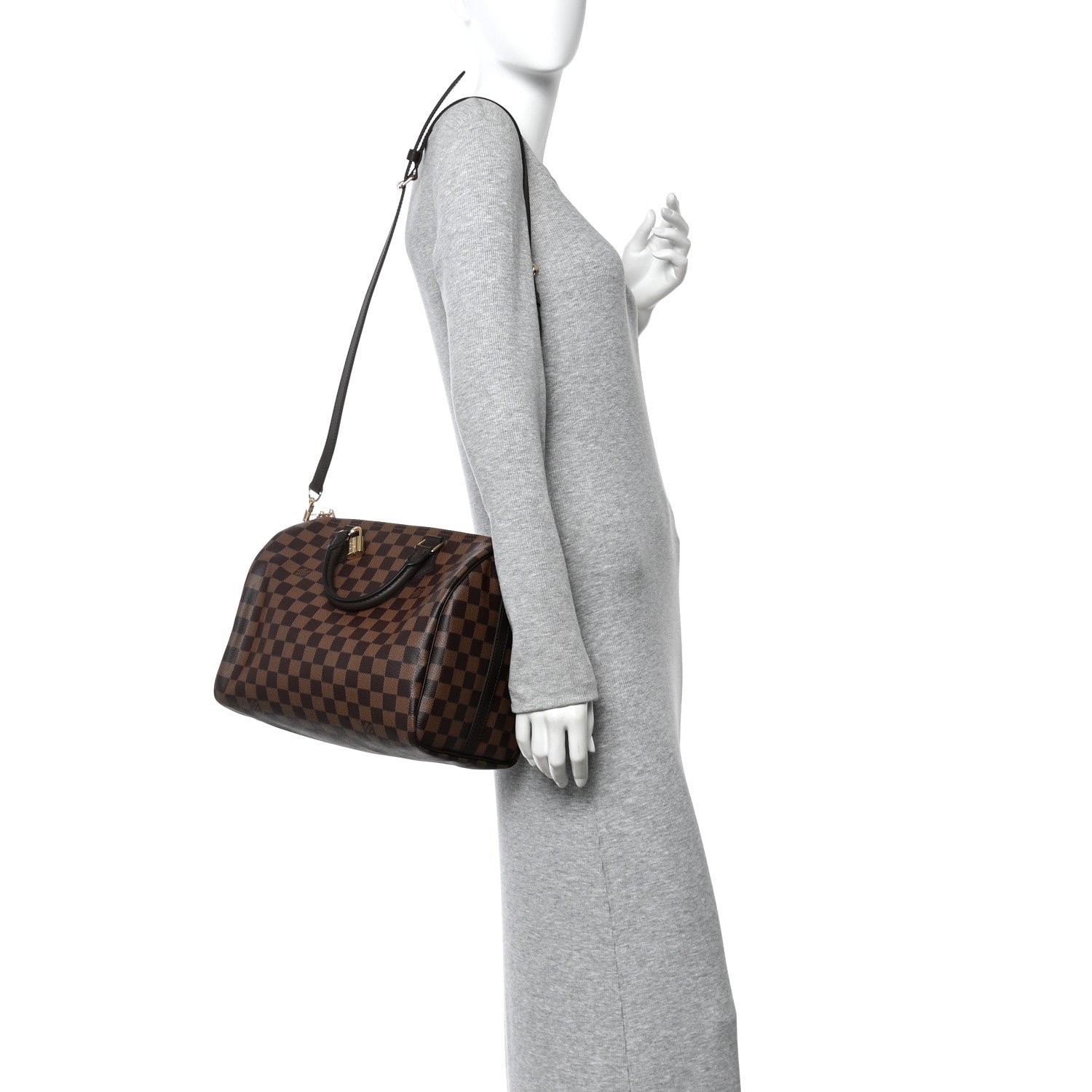 Damier Ebene Speedy Bandouliere 30