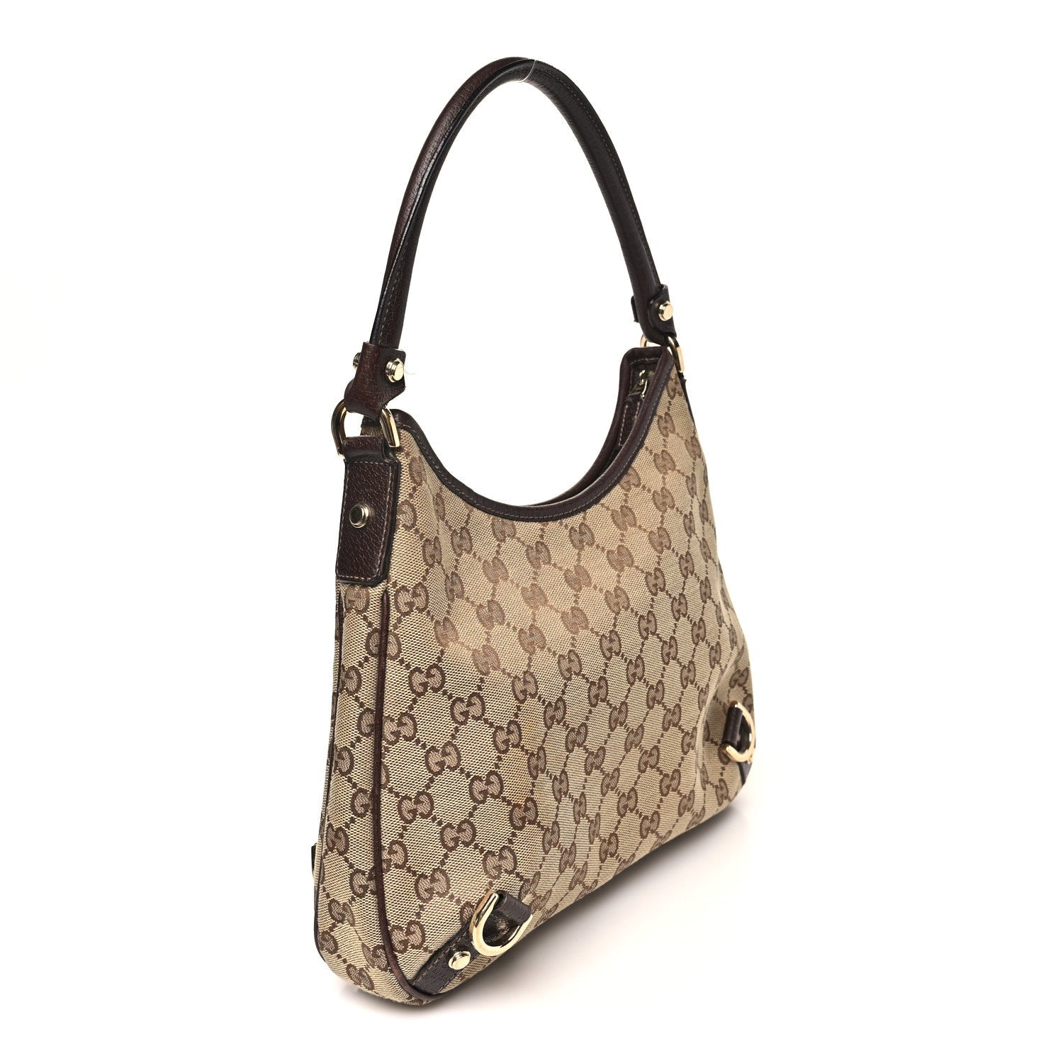 Monogram Medium Abbey D Ring Hobo Brown