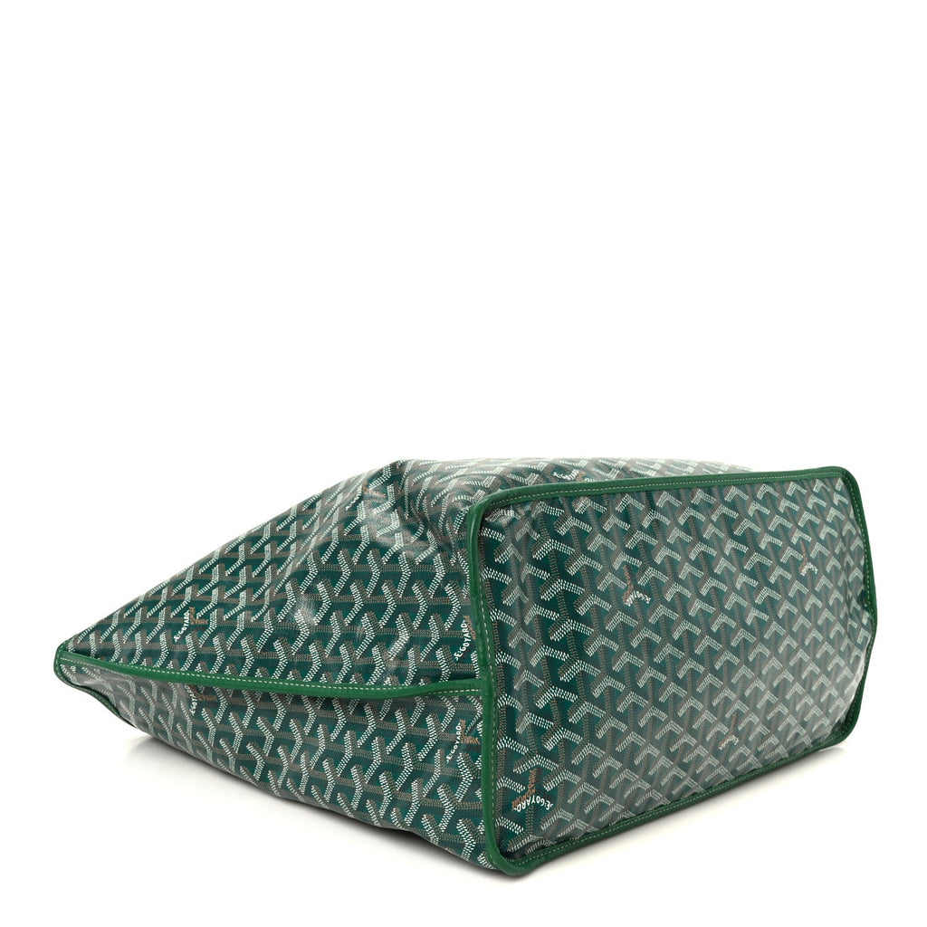 Goyardine Reversible Anjou GM Green
