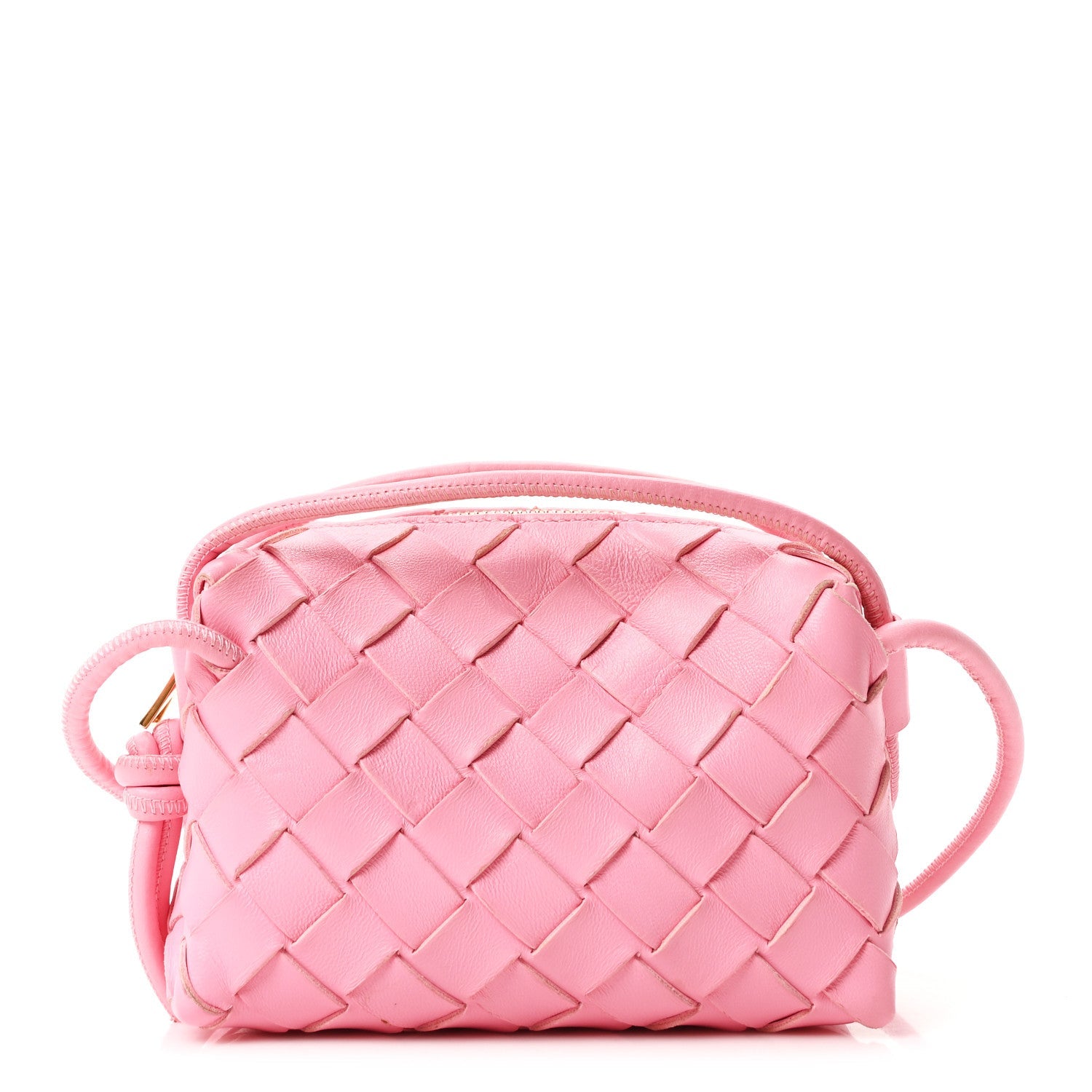 Nappa Intrecciato Candy Loop Camera Bag Ribbon