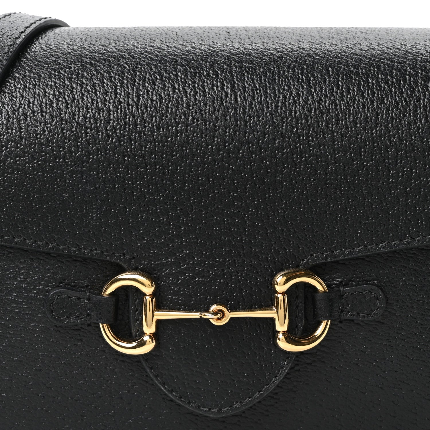 Calfskin Horsebit 1955 Shoulder Bag Black