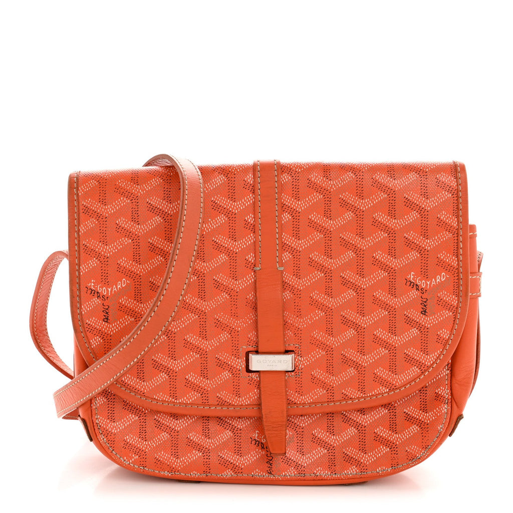 Goyardine Belvedere II PM Messenger Bag Orange