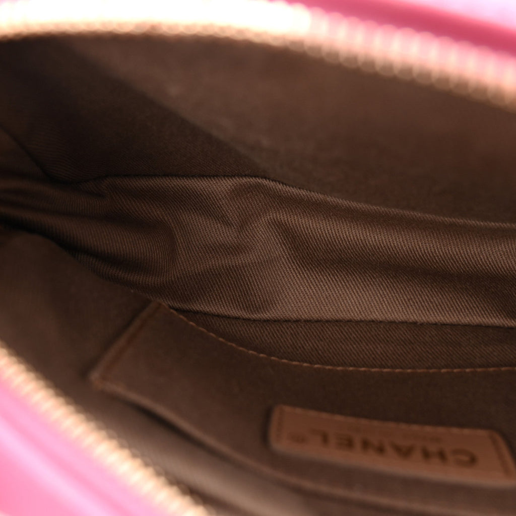 Goatksin Quilted Casual Trip Waist Bag Pink
