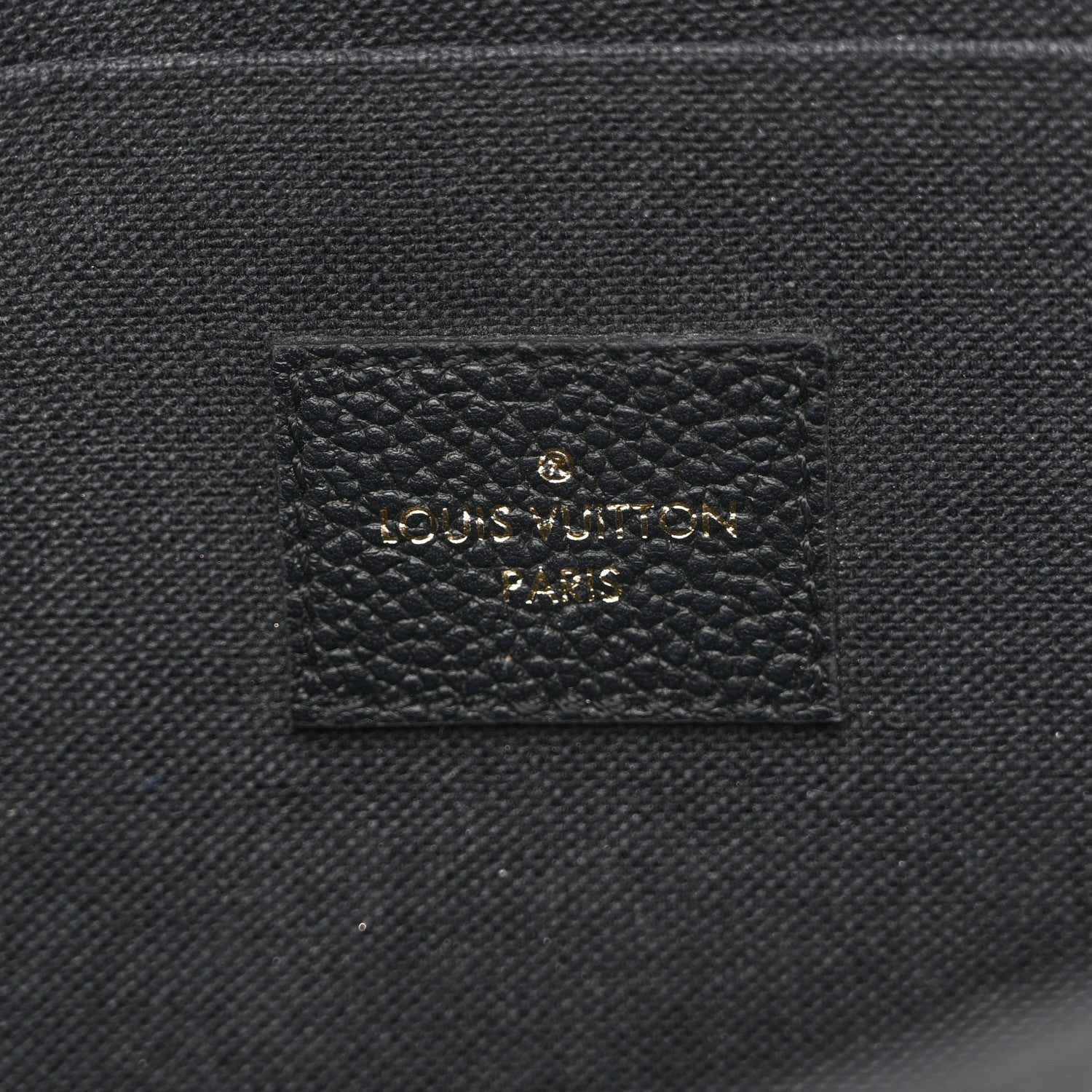 Empreinte Pochette Felicie Chain Wallet Black