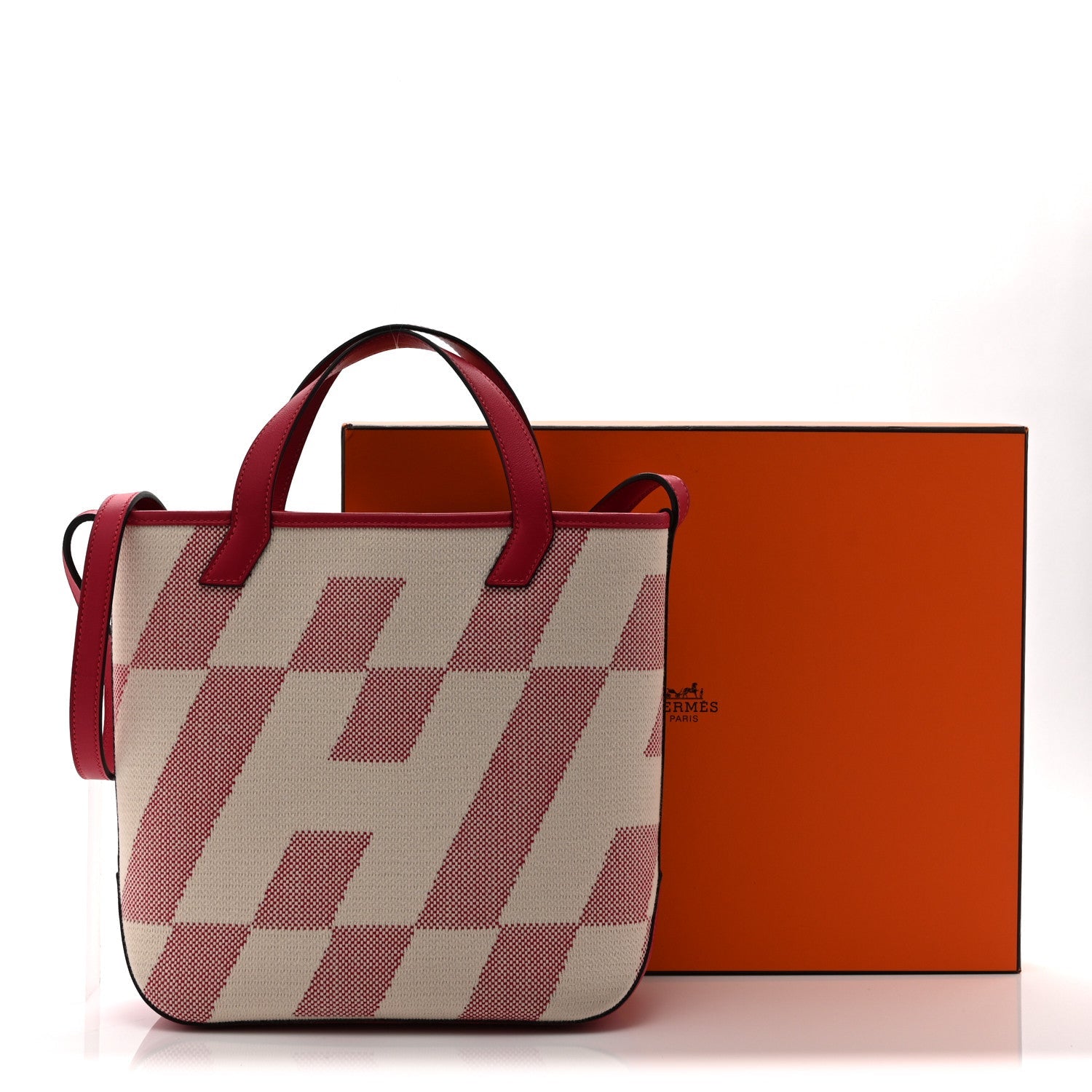 Swift Toile H Cabas H En Biais 27 Ecru FRAMBOISE