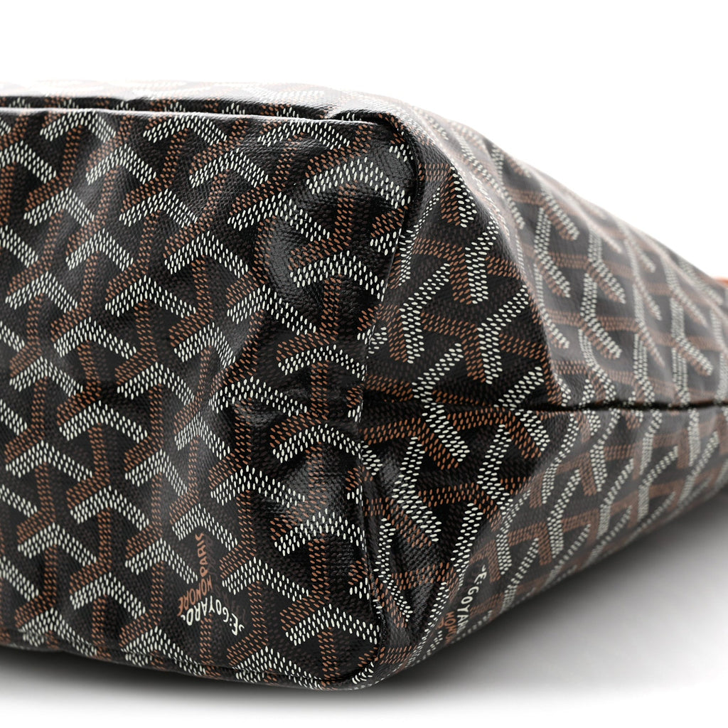 Goyardine Boheme Hobo Black Gold