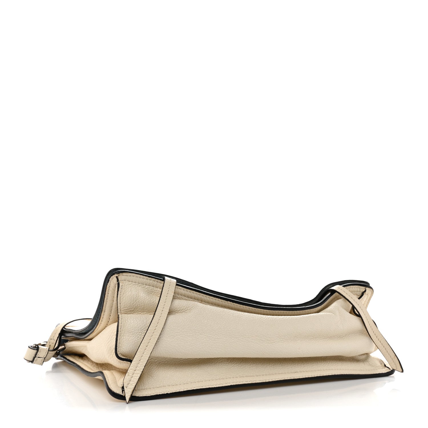 Glace Calf Etiquette Flap Bianco Astra