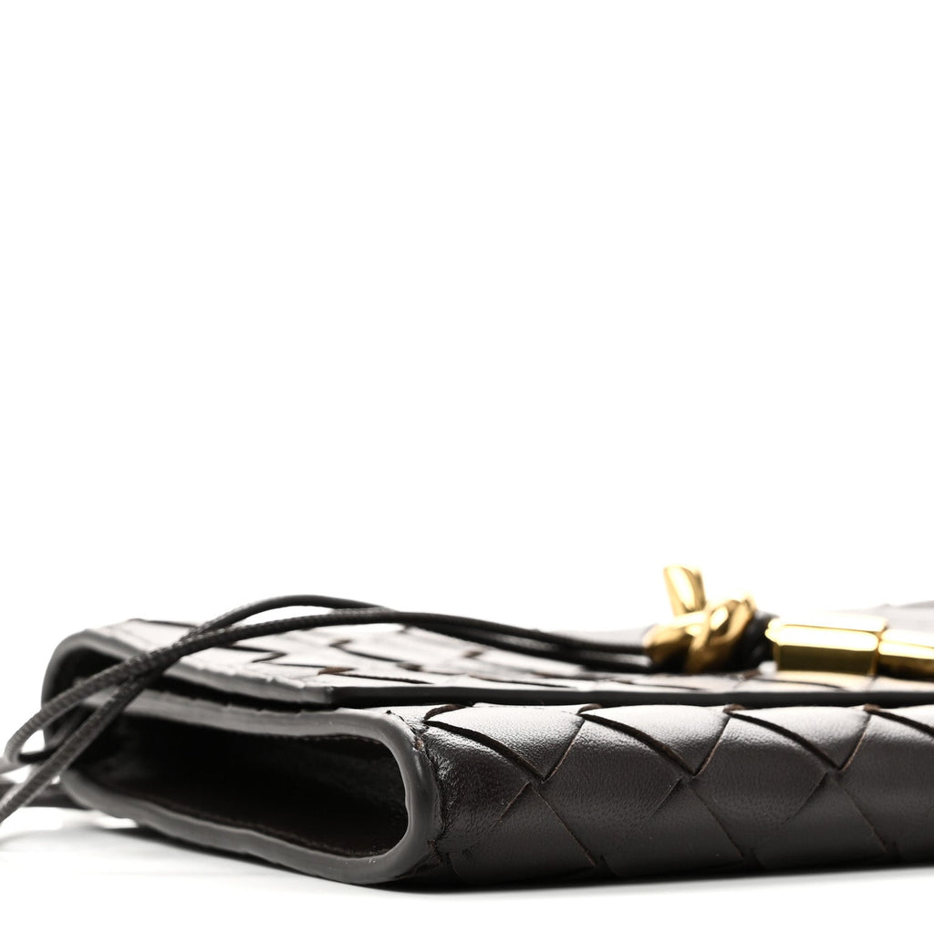 Nappa Intrecciato Andiamo Pouch On Strap Fondant