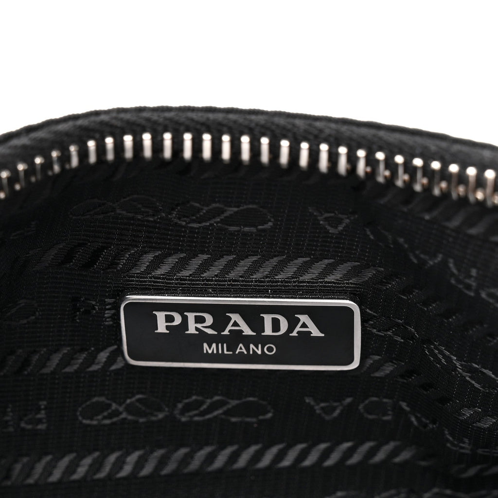 Re-Nylon Saffiano Re-Edition 2005 Shoulder Bag Black