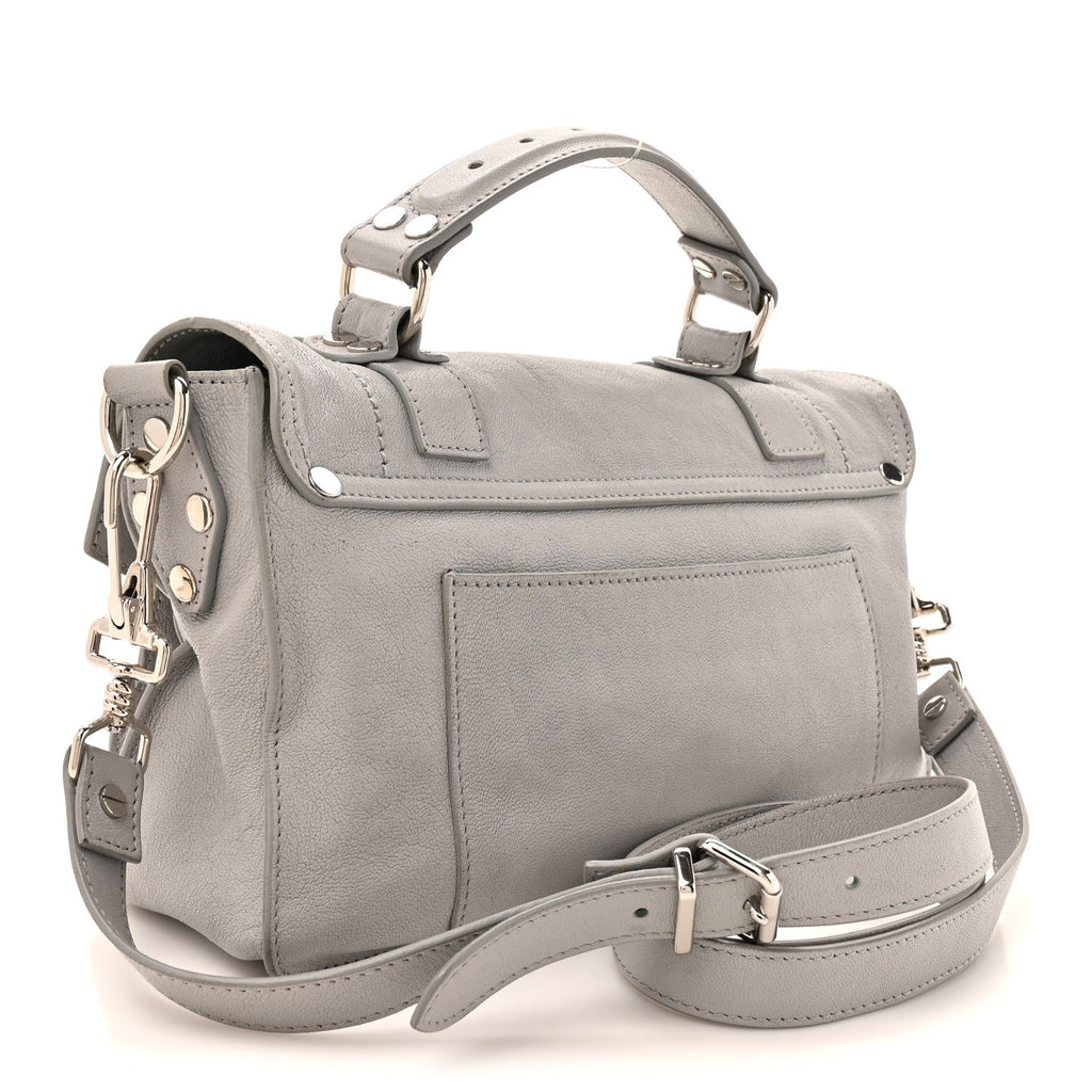 Lambskin PS1 Satchel Fog