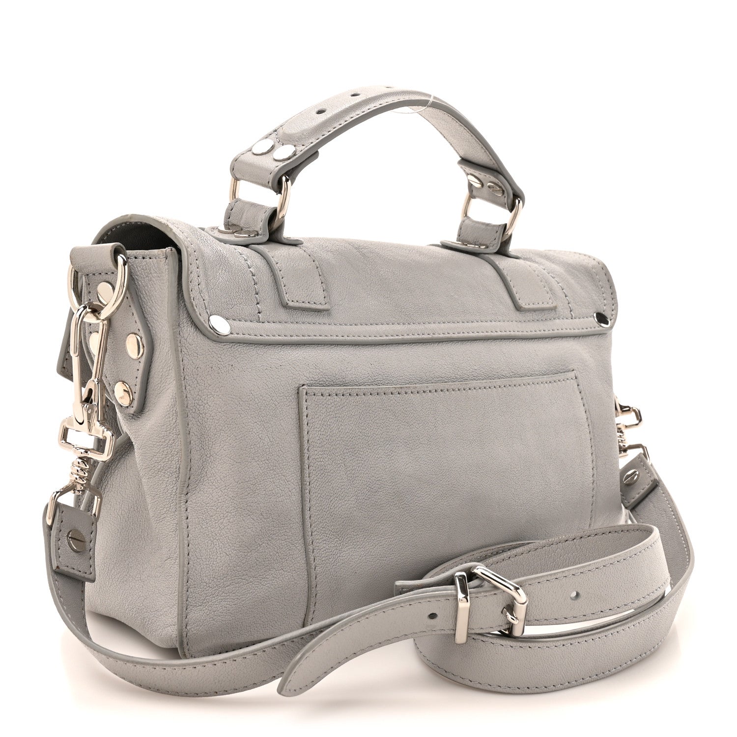 Lambskin PS1 Satchel Fog